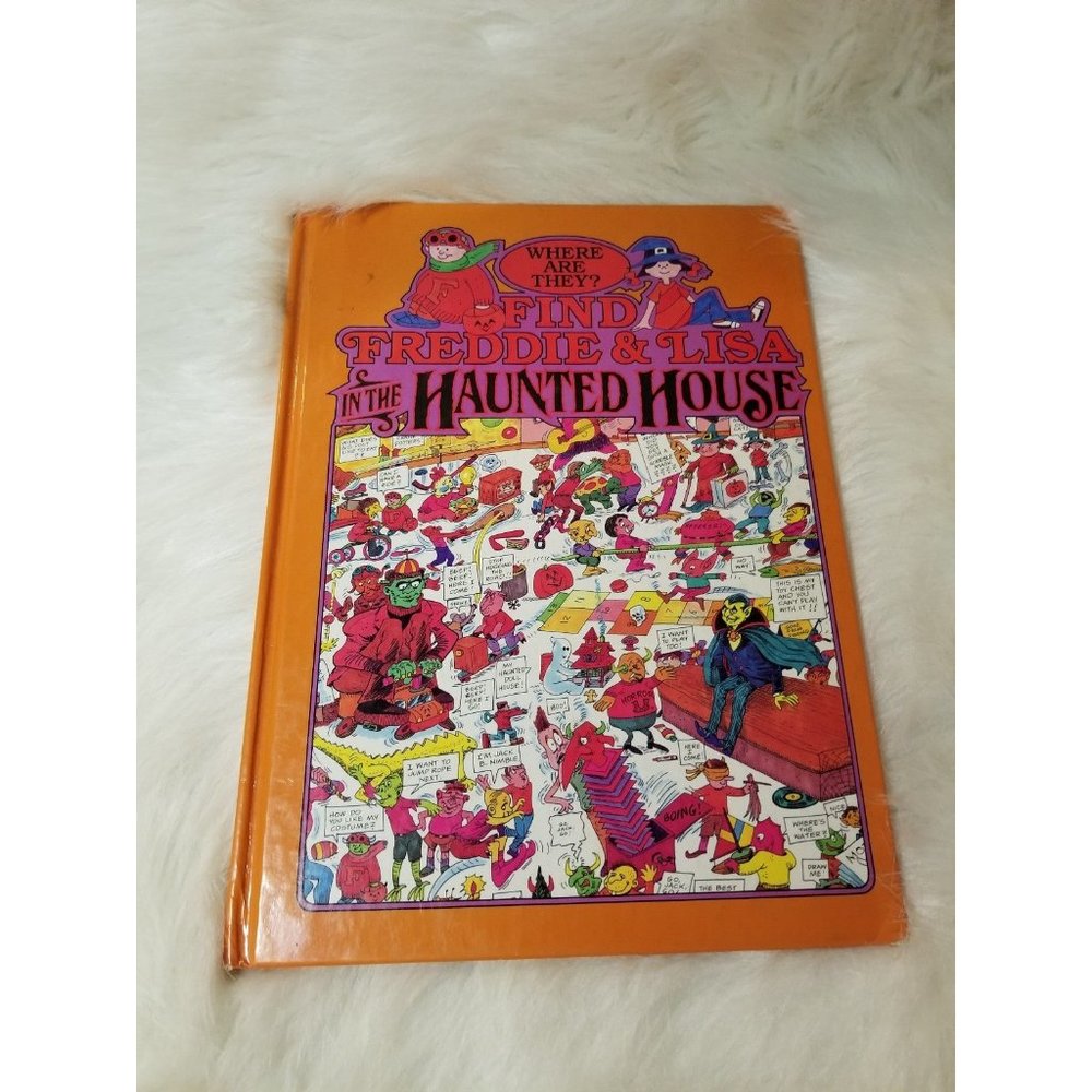 Find Freddie & Lisa Haunted House Book